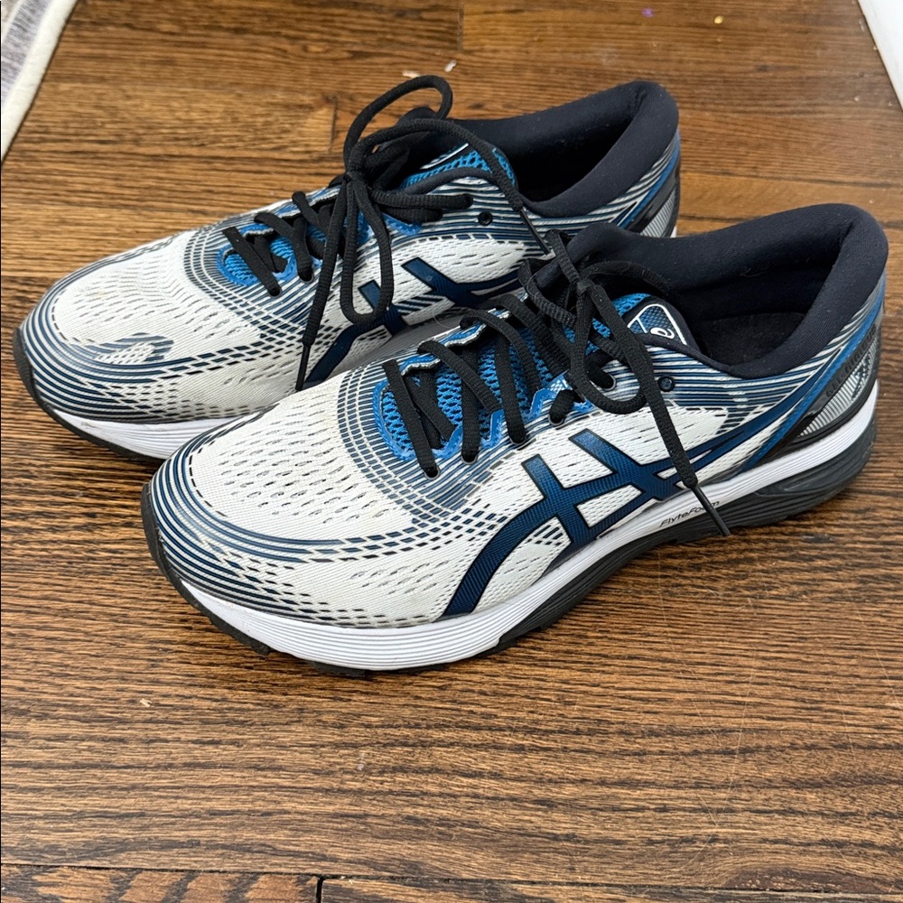 ASICS Men Walking Trail Cushioned Running Shoes Gel Nimbus 21 Activewear Size 11